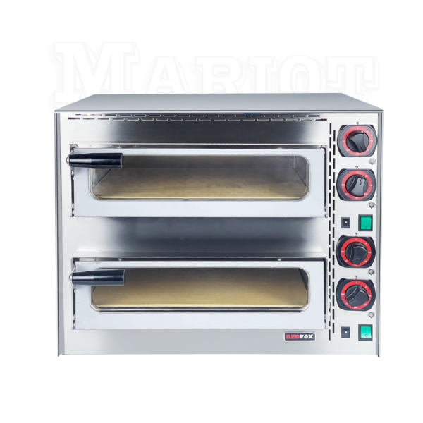 ELECTRIC SNACK PIZZA OVEN - W/STONE/ DOUBLE FP 68 R