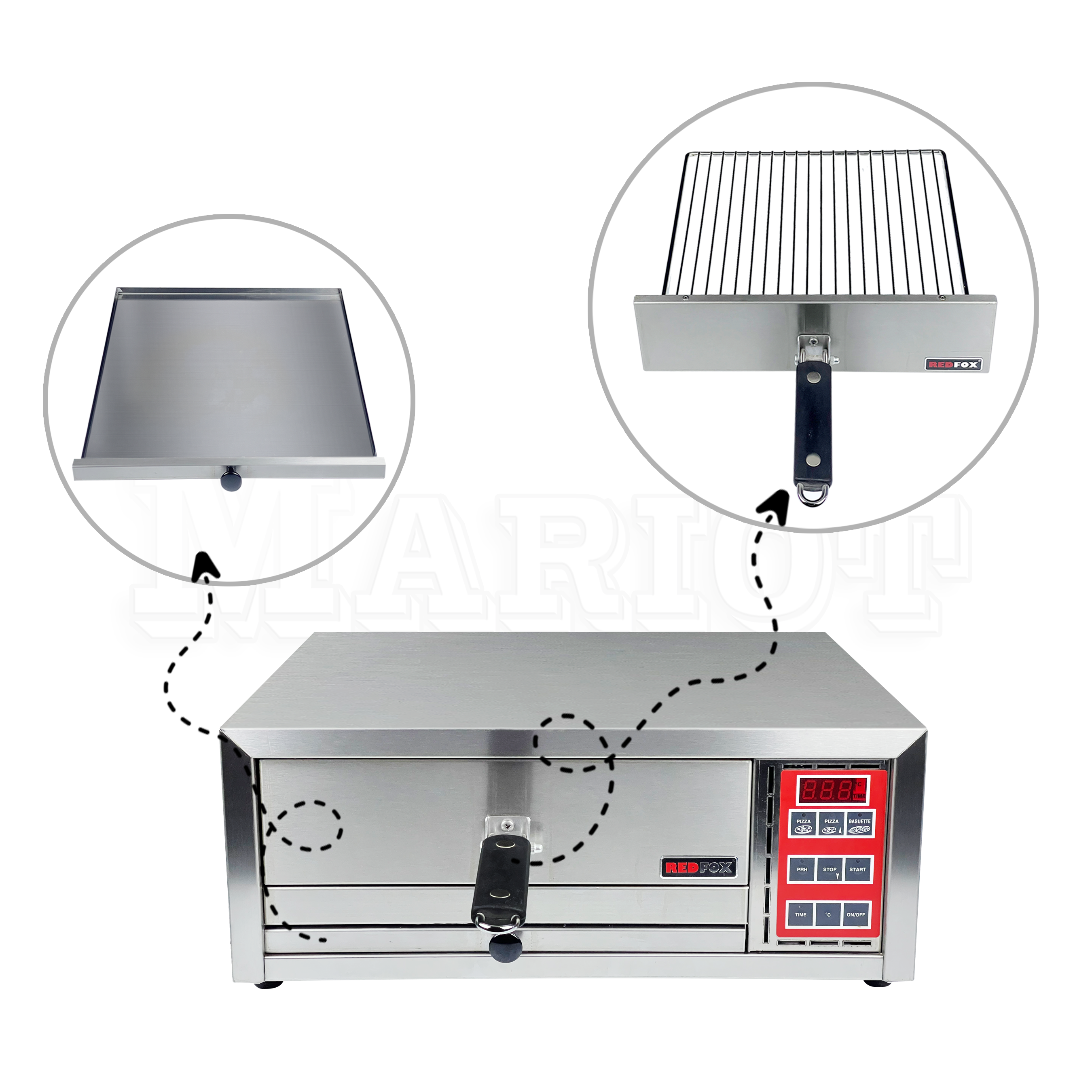 ELECTRIC SNACK OVEN - DIGITAL CONTROL FPP 36