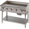 GAS STYLE GRIDDLE/ CHROMED PLATED E-RQP-1500C