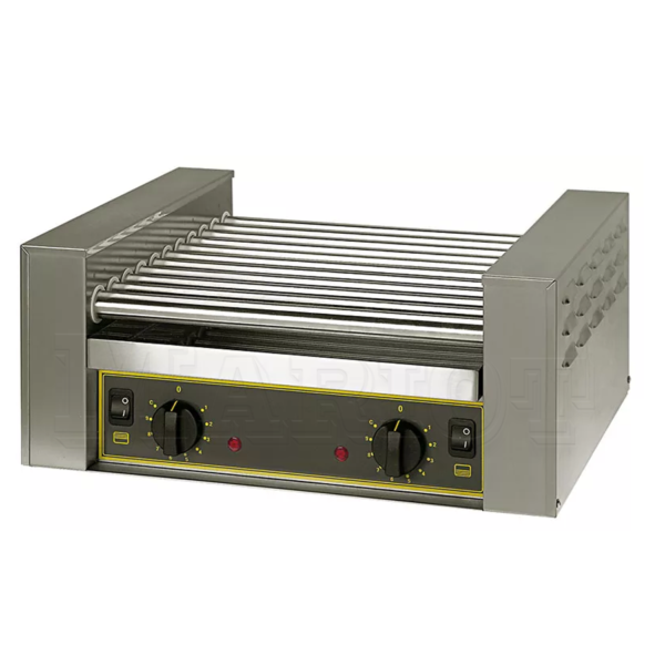 Professional sausage heater with 11 rollers - RG 11 B