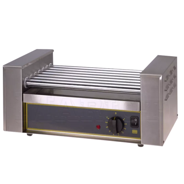 Professional sausage heater with 7 rollers - RG 7 B