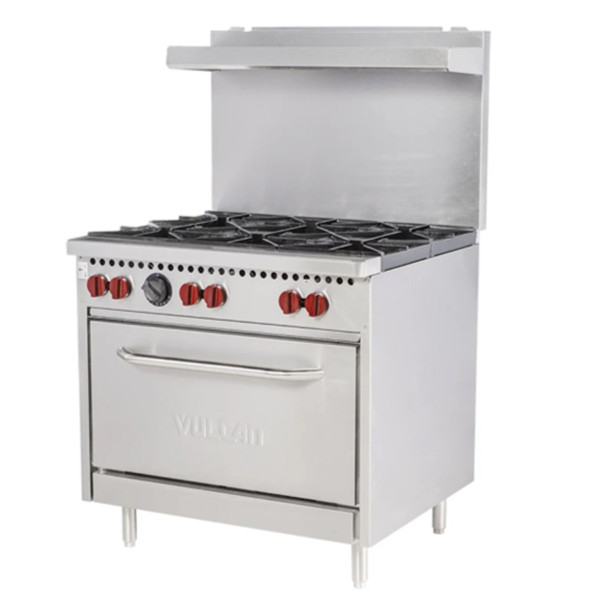 Natural Gas 6-Burner Range With Standard Oven SX36-6B SX Series