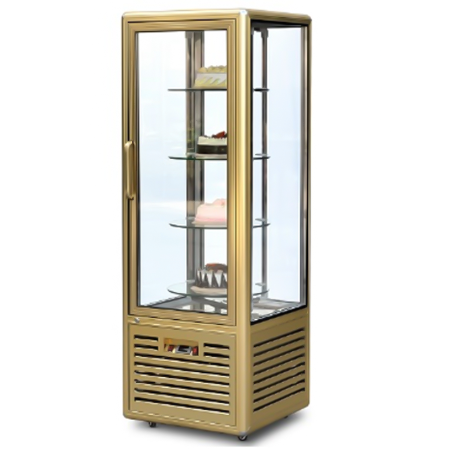 Single Upright Cold Showcase FG418L1 AL GOLDEN