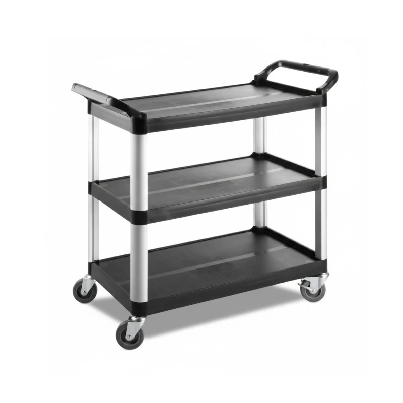 Plastic Service Trolley 2 Tiers