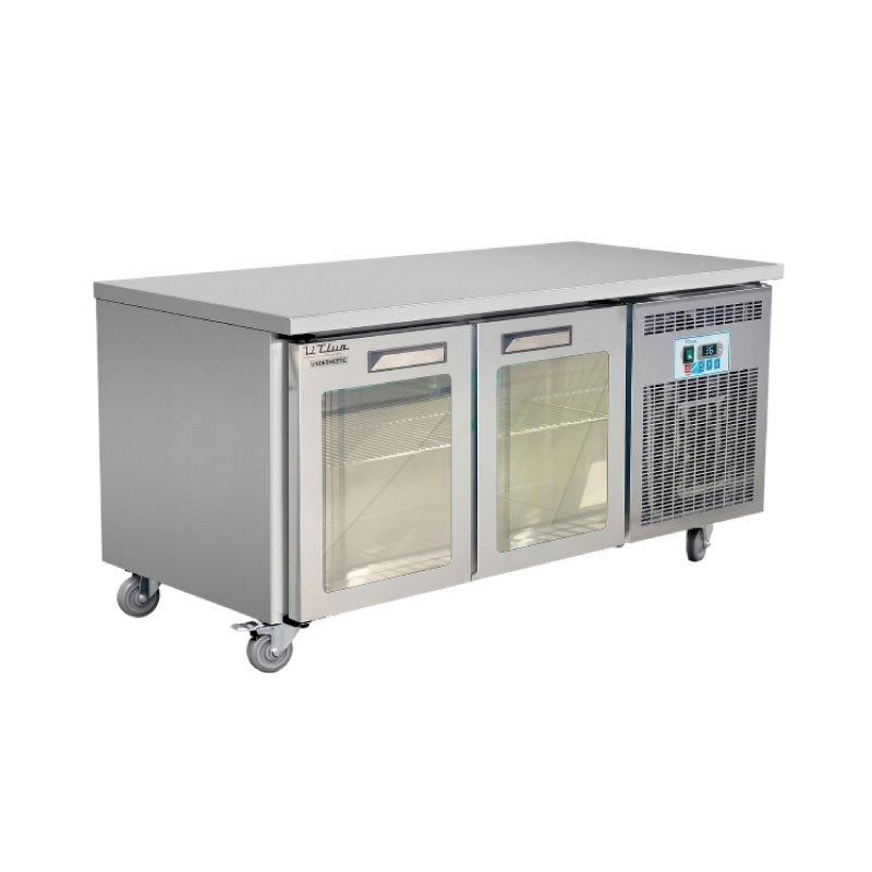 3 WORK TOP CHILLER / GLASS DOOR